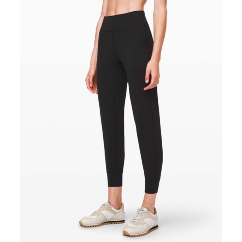 Lululemon Align Jogger Black High Rise Ankle Length Pants NuLu Womens Size 4